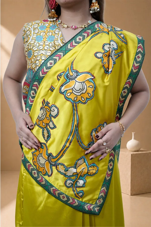 Sun_Kissed_Bloom_Pre_Stitched_Saree_Skirt_Blouse_Co_Ord