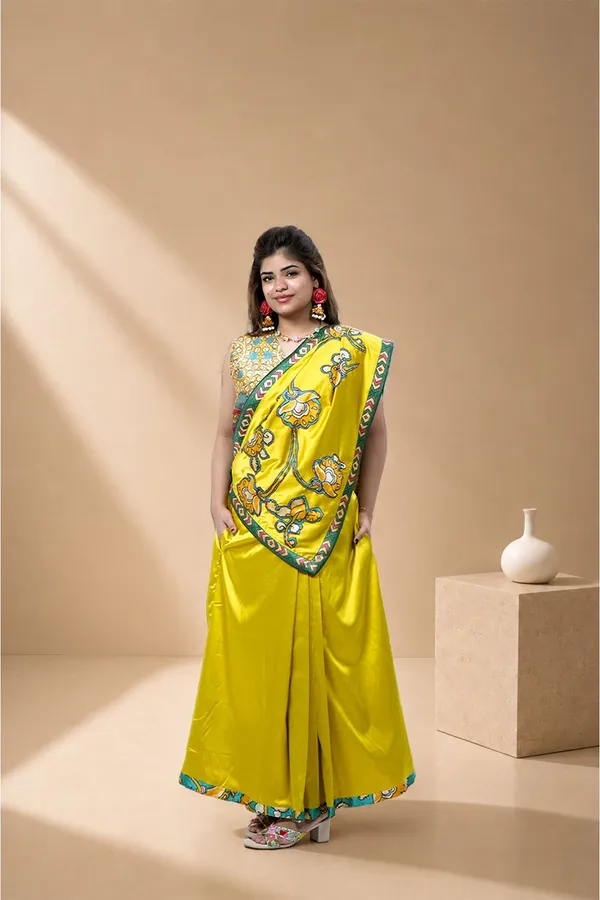 Sun_Kissed_Bloom_Pre_Stitched_Saree_Skirt_Blouse_Co_Ord