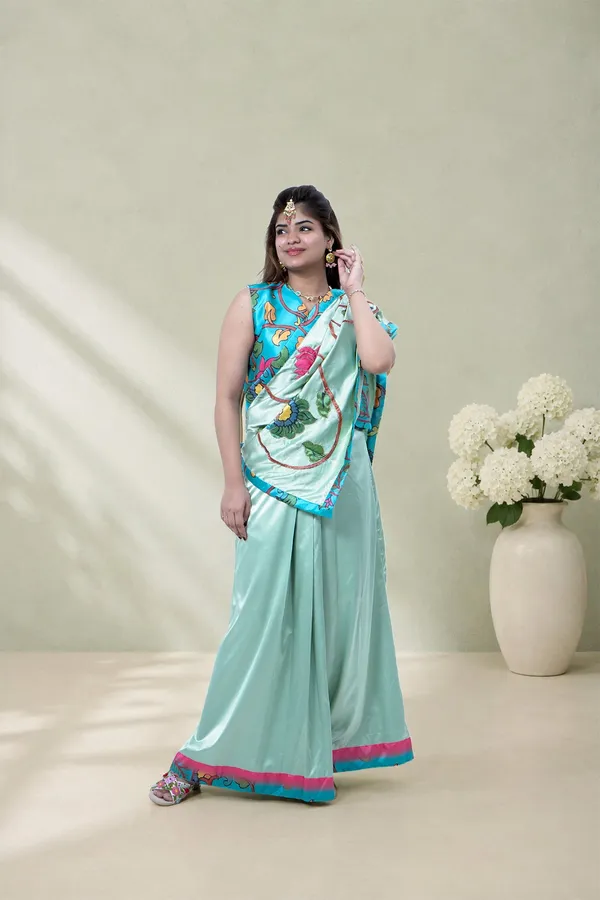 Pastel_Bloom_Pre_Stitched_Saree_Skirt_Sleeveless_Blouse_Co_Ord