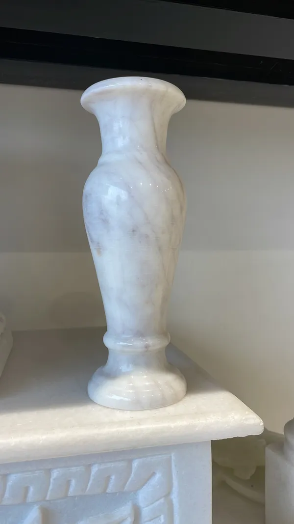 White_Marble_Classic_Decorative_Vase