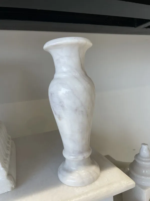 White_Marble_Classic_Decorative_Vase