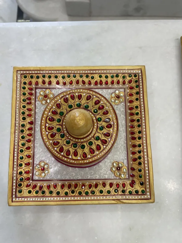 Meenakari_Floral_Tea_Cup_And_Tray_Set