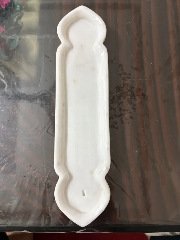 White_Decorative_Incense_Holder
