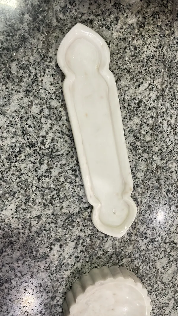 White_Decorative_Incense_Holder