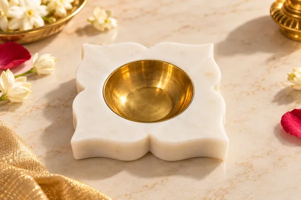 Marble_Brass_Diya_set_of_2