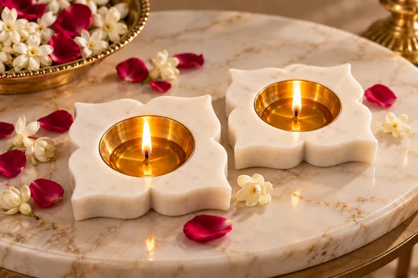 Marble_Brass_Diya_set_of_2