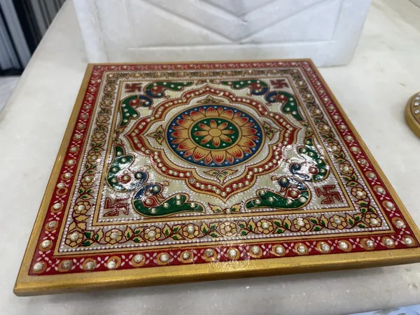 Traditional_Floral_Decorative_Pooja_Chowki