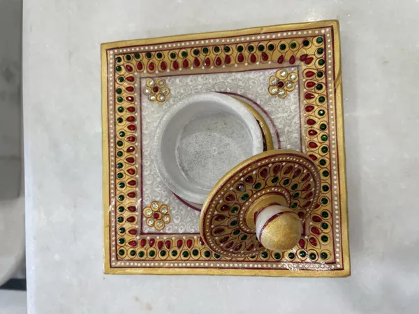Meenakari_Floral_Tea_Cup_And_Tray_Set