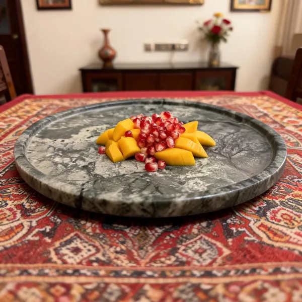 Stone_Natural_Veined_Round_Serving_Plate