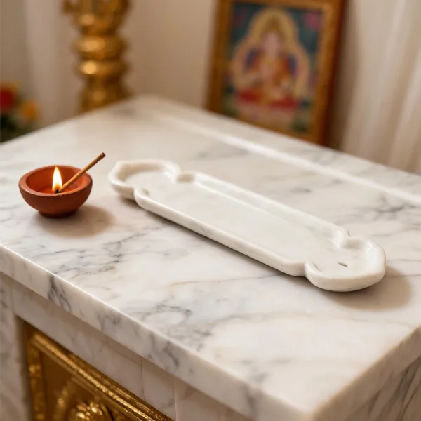 White_Decorative_Incense_Holder