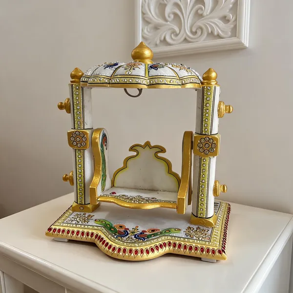Gold-Tone_Ornate_Jhula_Cradle