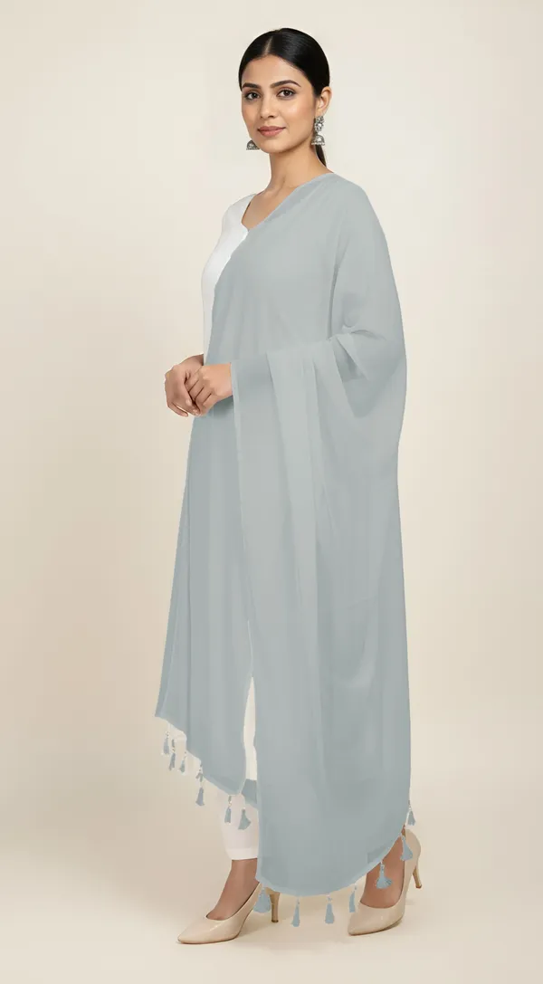 Grey_Sheer_Tassel_Dupatta_for_Women