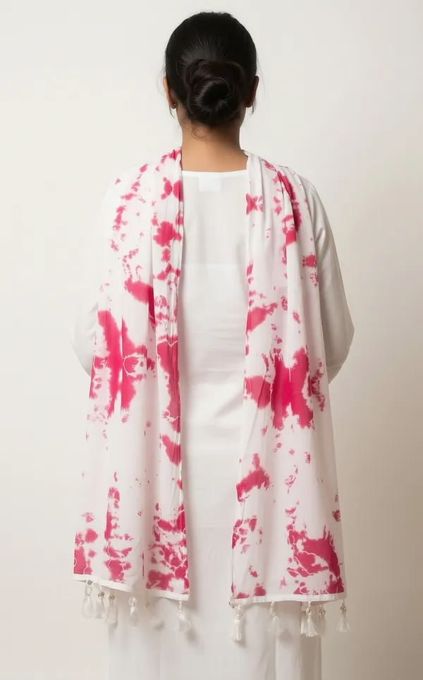 White_Printed_Kurta_Set_For_Women
