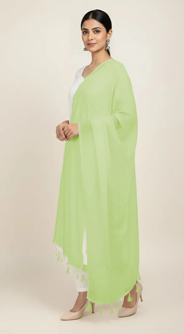 Green_Sheer_Solid_Dupatta_for_Women