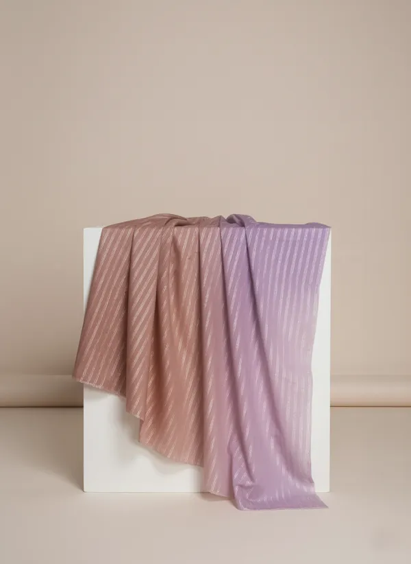 Mauve_Striped_Lightweight_Fabric_For_Women