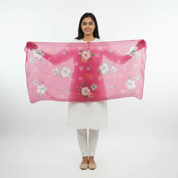 Pink_Maslin_Silk_Floral_Print_Dupatta_For_Women