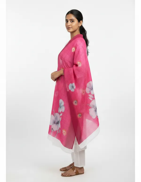Pink_Maslin_Silk_Floral_Print_Dupatta_For_Women