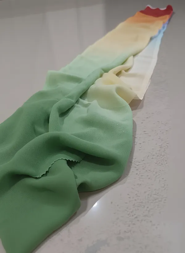 Green_Ombre_Unstitched_Fabric_For_Apparel