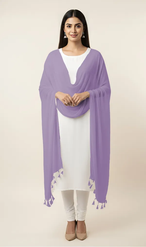 Lavender_Chiffon_Tasselled_Dupatta_for_Women