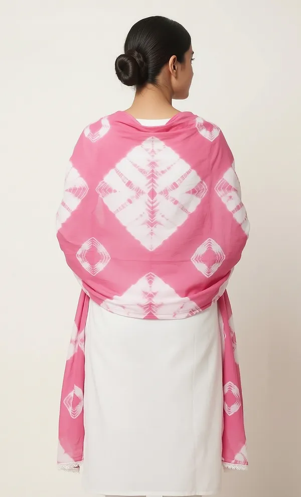 Pink_Printed_Lace_Trim_Scarf_for_Women