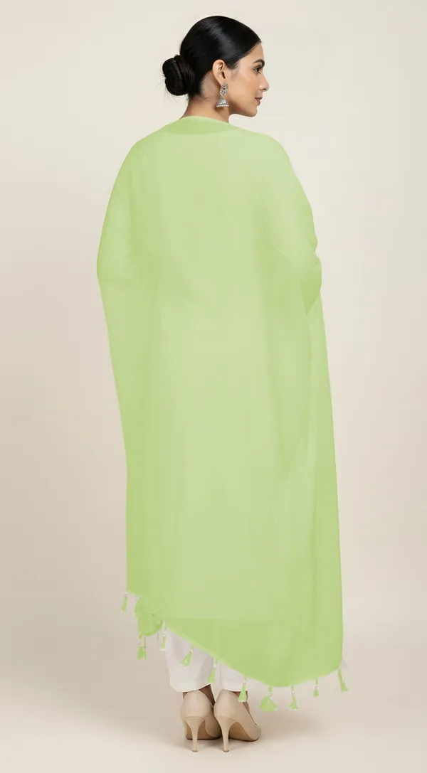 Green_Sheer_Solid_Dupatta_for_Women