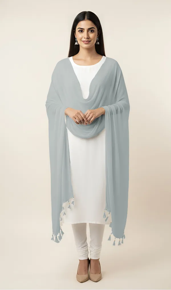 Grey_Sheer_Tassel_Dupatta_for_Women