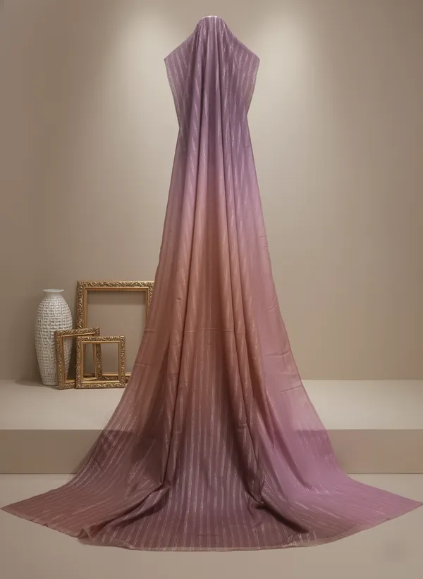 Mauve_Striped_Lightweight_Fabric_For_Women