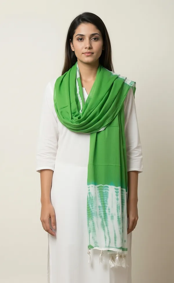 Green_Printed_Dupatta_for_Women