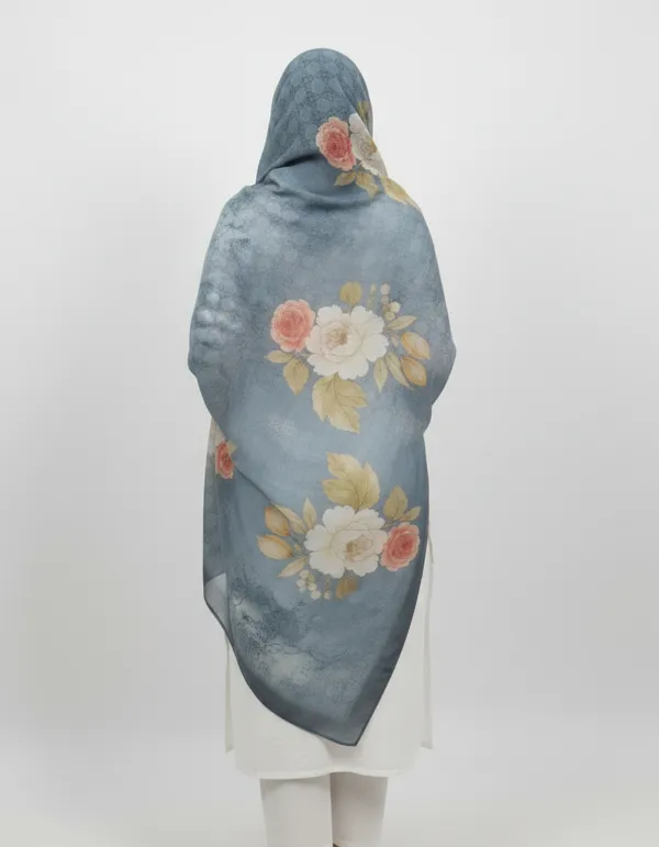 Blue_Chanderi_Silk_Floral_Print_Dupatta_For_Women