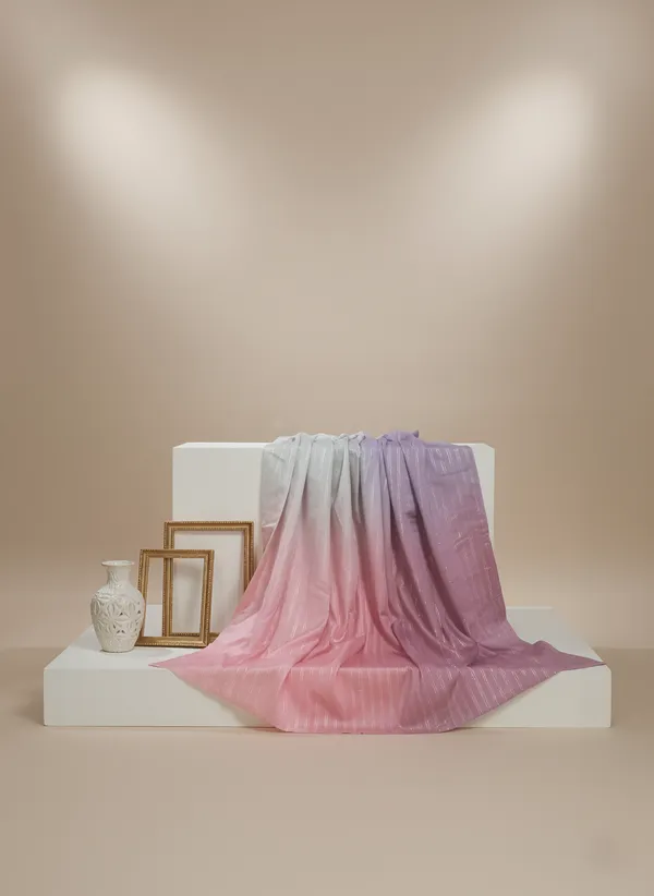 Mauve_Striped_Lightweight_Fabric_For_Women