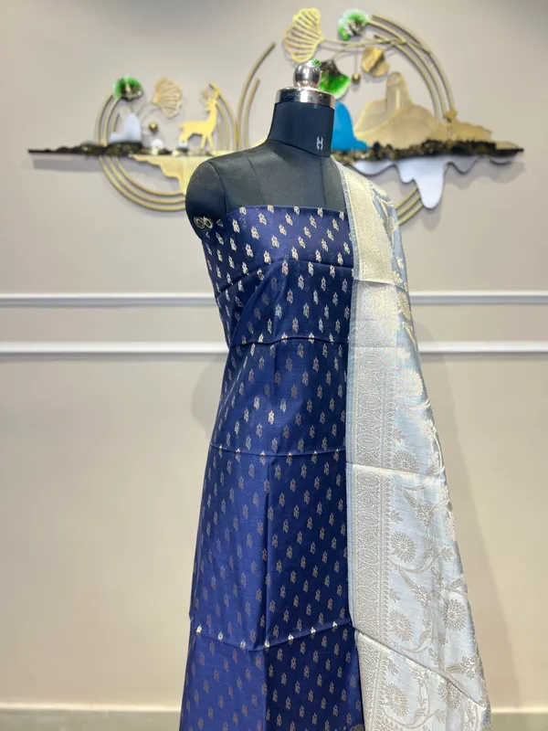 Blue_Woven_Zari_Suit_for_Women