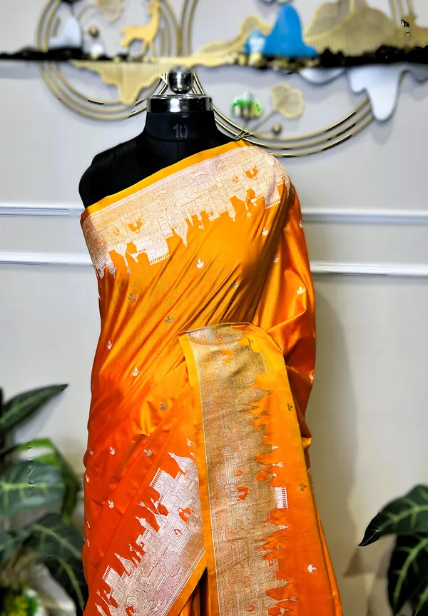 Pure_Mushroo_Silk_Banarasi_Ghaat_Saree