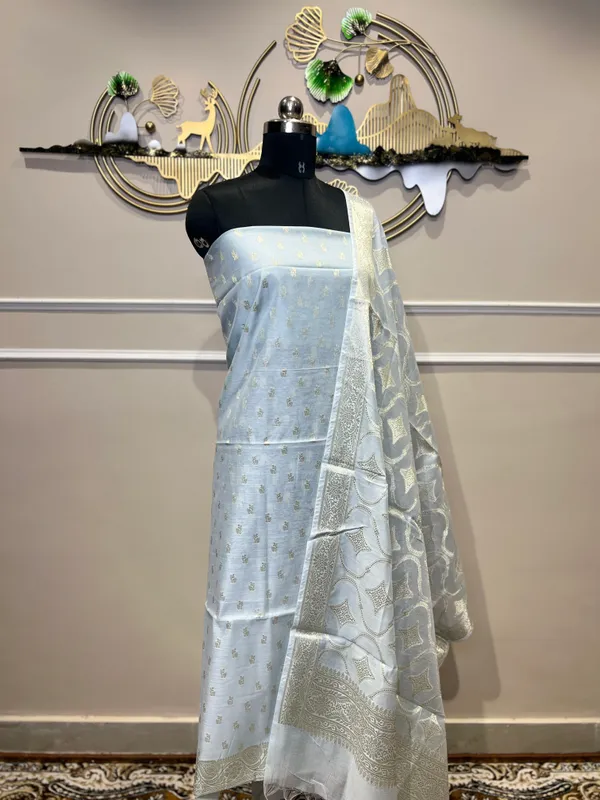 Light_Blue_Organza_Embroidered_Suit_for_Women