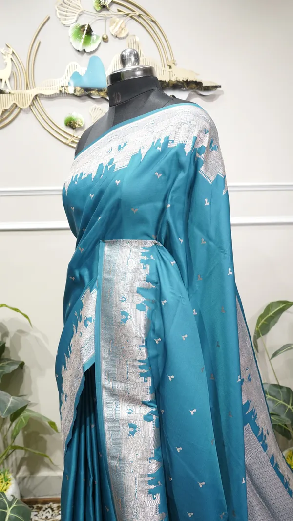 Pure_Mushroo_Silk_Banarasi_Ghaat_Saree