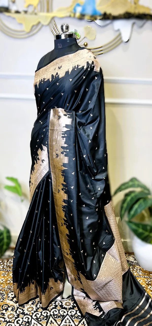 Pure_Mushroo_Silk_Banarasi_Ghaat_Saree