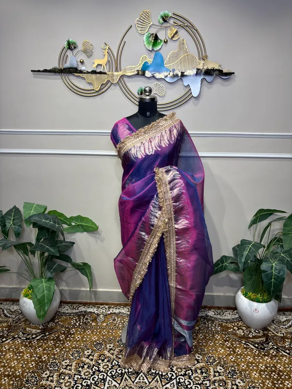Banarasi_Tissue_Saree_With_Lace