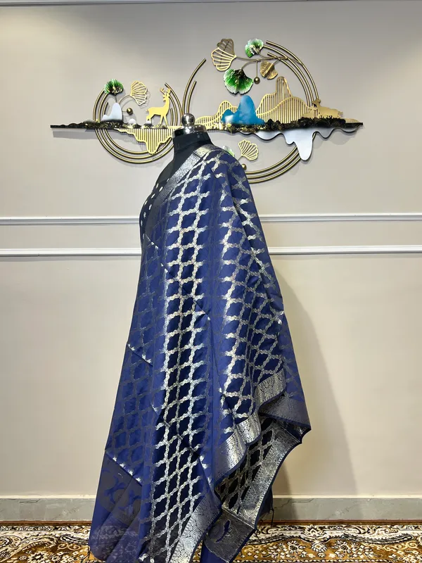 Blue_Woven_Ethnic_Suit_Set_for_Women