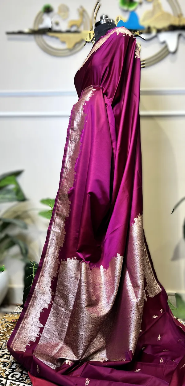 Pure_Mushroo_Silk_Banarasi_Ghaat_Saree