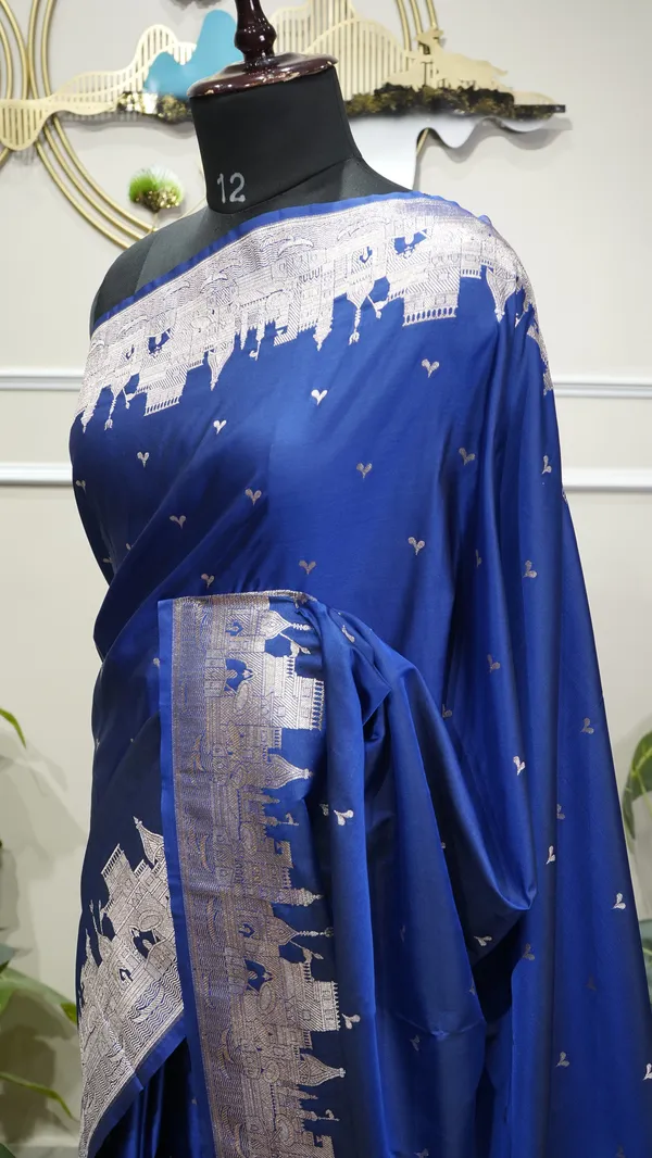 Pure_Mushroo_Silk_Banarasi_Ghaat_Saree