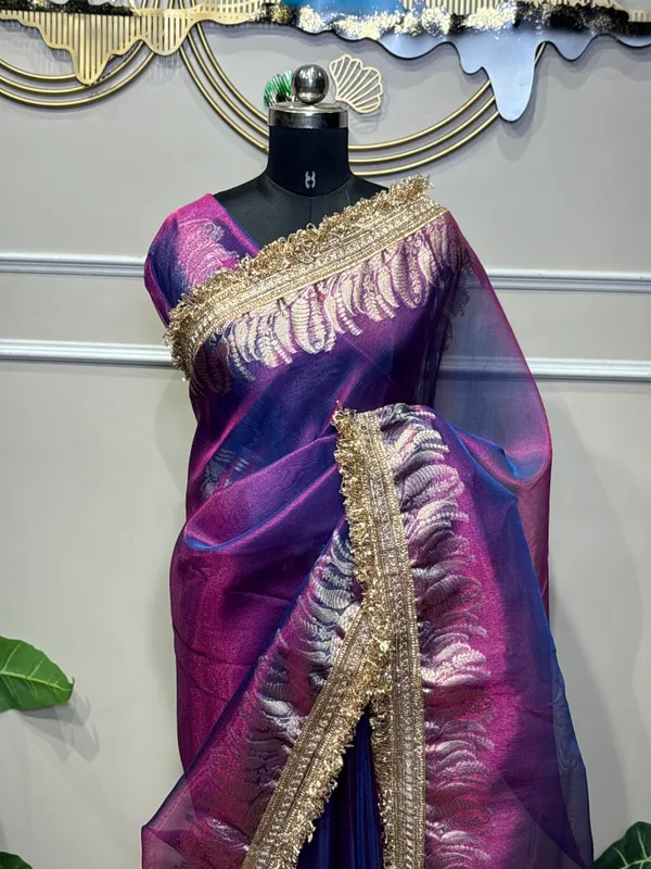 Banarasi_Tissue_Saree_With_Lace