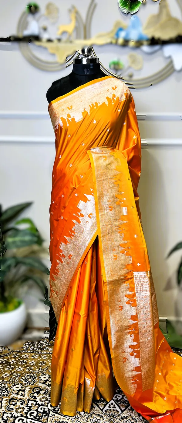 Pure_Mushroo_Silk_Banarasi_Ghaat_Saree