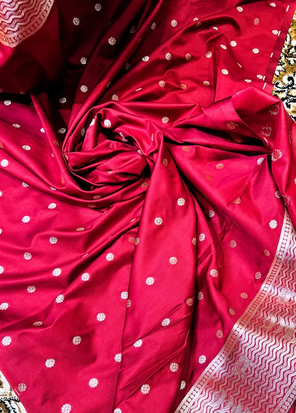 Pure_Mushroo_Silk_Banarasi_Ghaat_Saree