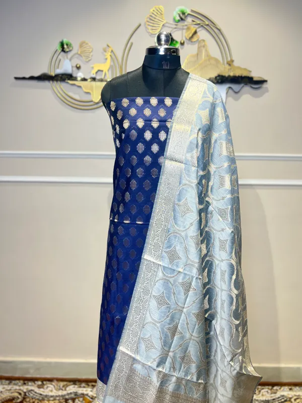 Blue_Woven_Ethnic_Suit_for_Women