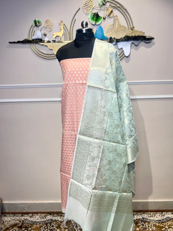 Mint_Woven_Floral_Suit_for_Women