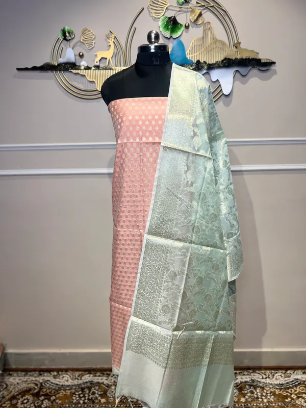 Mint_Woven_Floral_Suit_for_Women