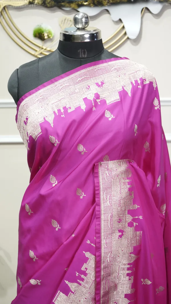 Pure_Mushroo_Silk_Banarasi_Ghaat_Saree