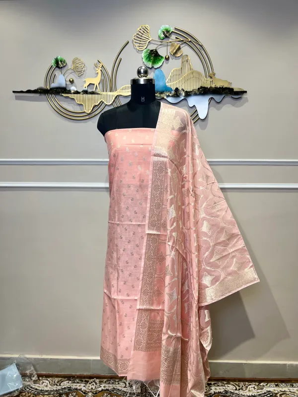 Peach_Woven_Suit_for_Women