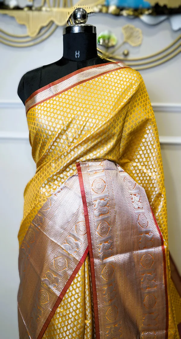 Banarasi_Raw_Silk_Saree_With_Paithni_Boarder