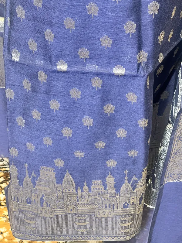 Blue_Woven_Ethnic_Suit_Set_for_Women