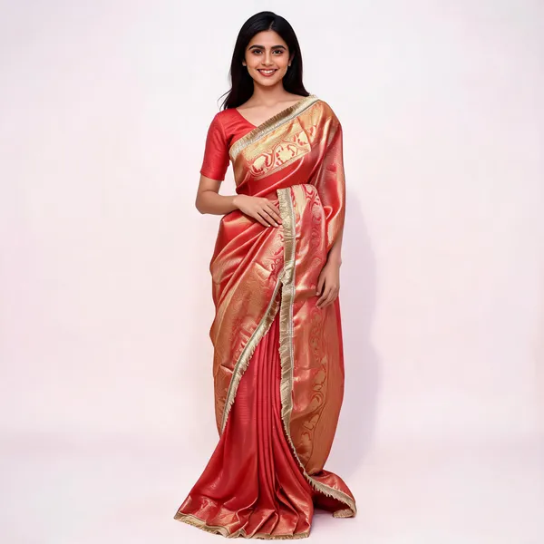 Banarasi_Tissue_Saree_With_Lace